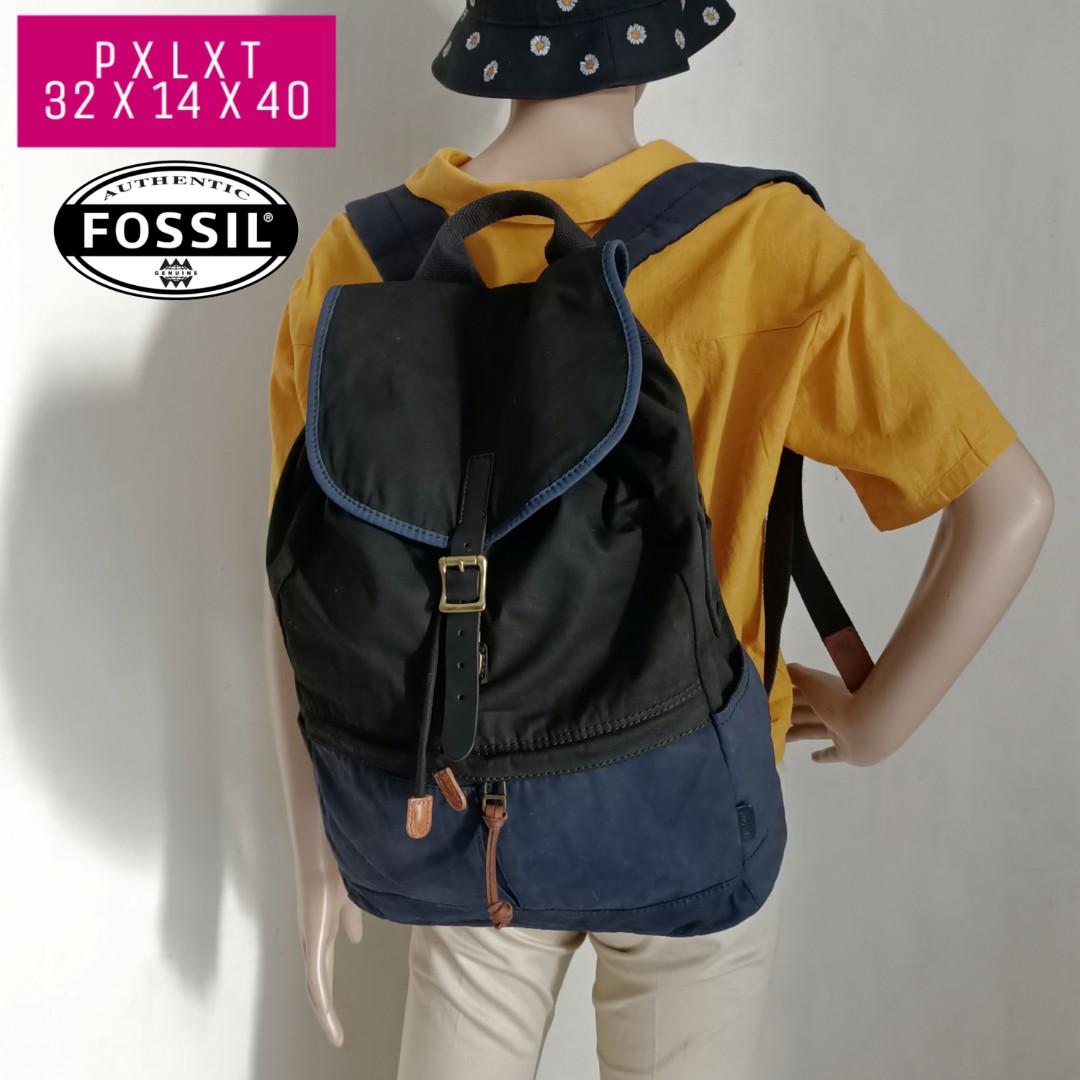 Fossil best sale canvas backpack