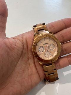 Fossil Watch rose gold