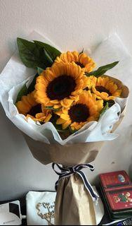 Fresh Sunflower Bouquet