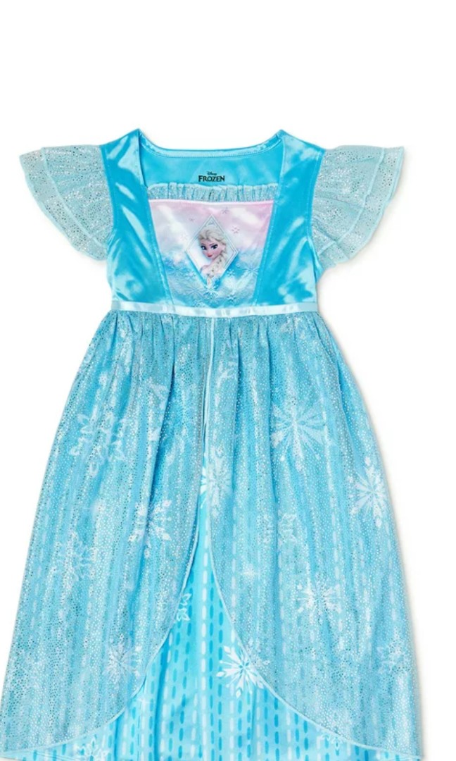 Frozen Elsa BrandNew Disney Night Gown 2-3T, Babies & Kids, Babies ...