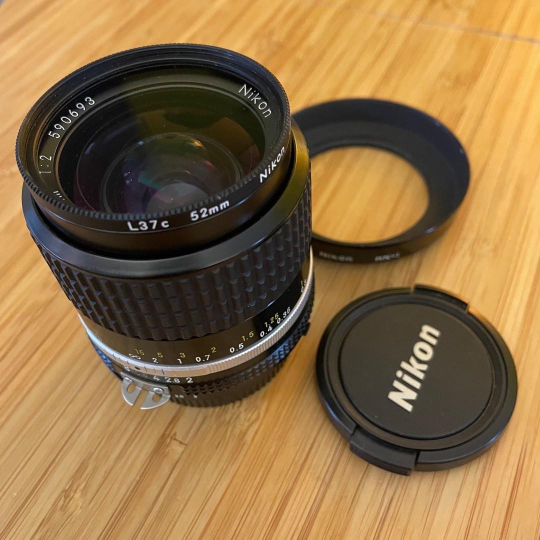 FS: Near Mint Nikkor 28mm f2 Ais with Nikon L37c filter and HN-1