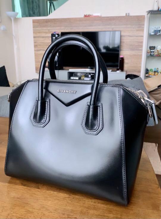 Givenchy Antigona bag in leather, Luxury, Bags & Wallets on Carousell