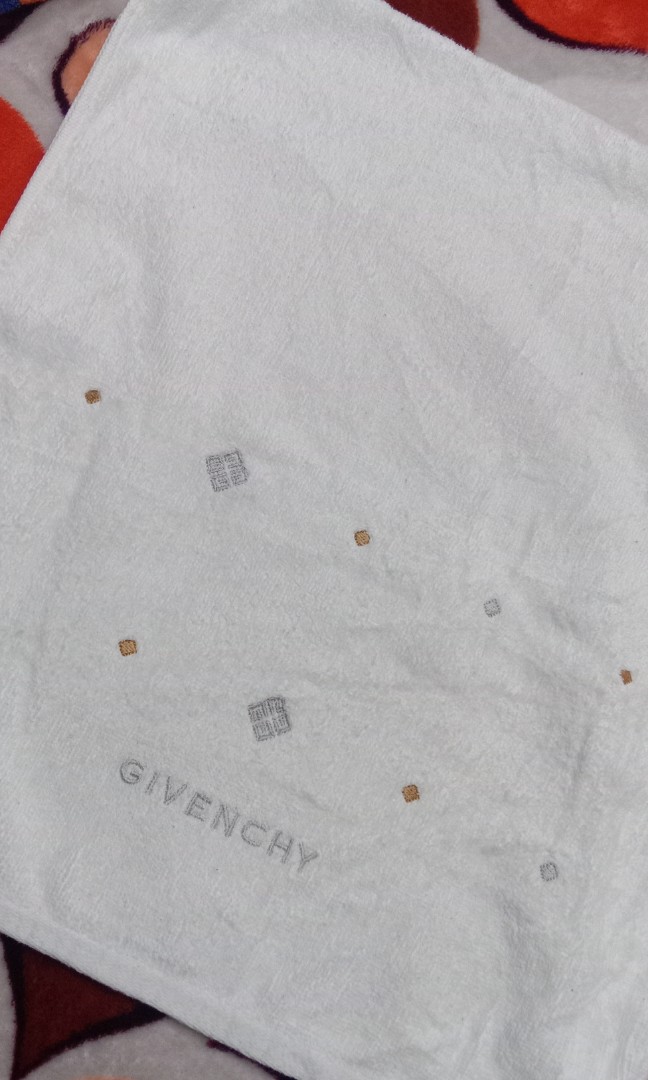 Givenchy Hand Towel, Furniture & Home Living, Bedding & Towels on Carousell