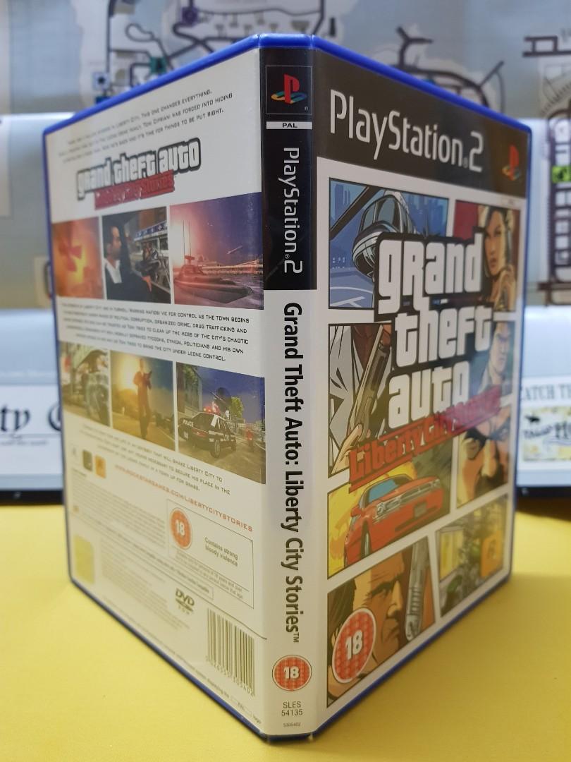 Grand Theft Auto Liberty City Stories PS2 PAL *No Map or Manual*