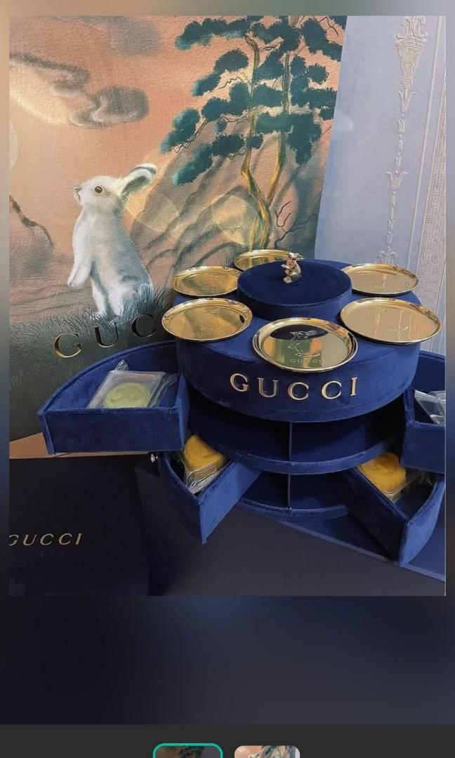 Gucci Mooncake moon cake 中秋月餅, 嘢食& 嘢飲, 本地食物- Carousell