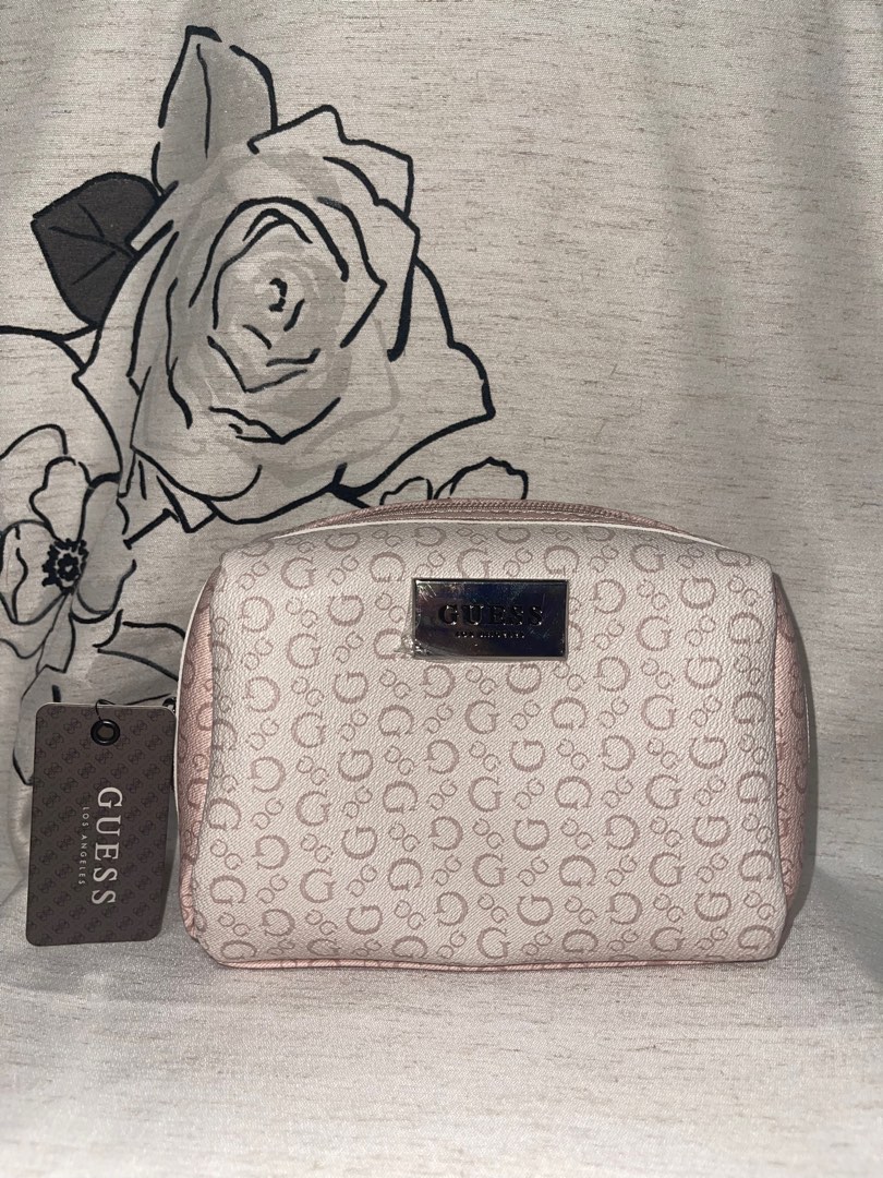 GUESS POUCH, Women's Fashion, Bags & Wallets, Purses & Pouches on Carousell