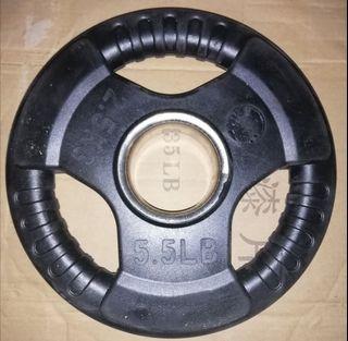 GYM OLYMPIC RUBBERIZED PLATE