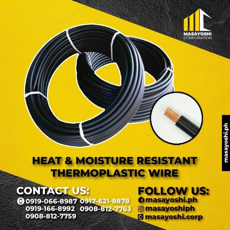 Heat & Moisture Resistant Thermoplastic Wire Electrical Wire