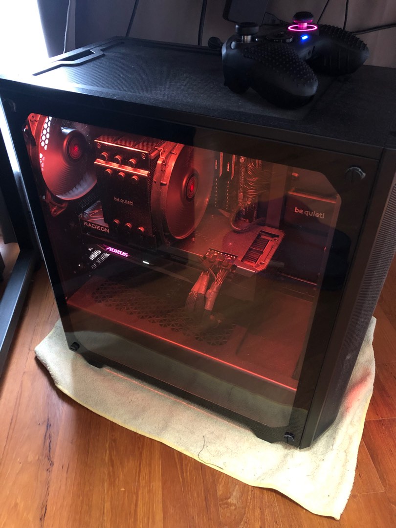 High end gaming desktop (AMD Radeon RX 6700XT) & gaming monitor for