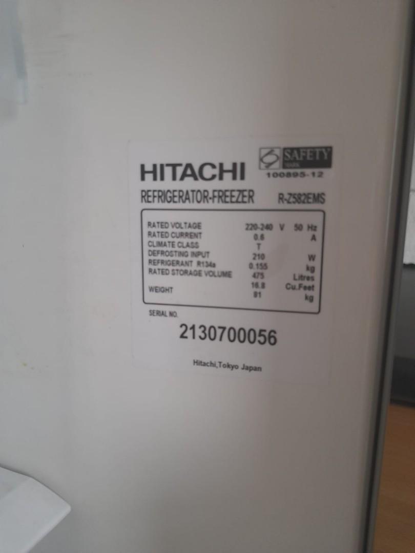 HITACHI REFRIGERATOR ( Clearance Sale), TV & Home Appliances, Kitchen