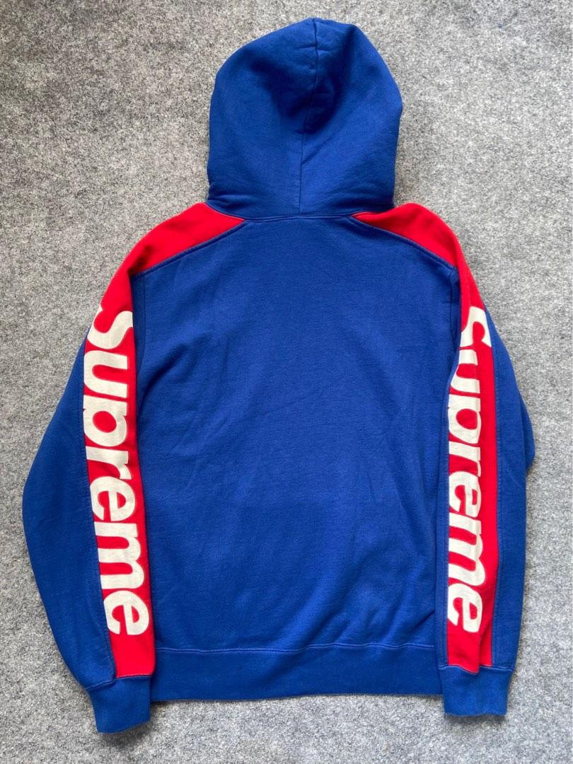 Hoodie supreme sideline Fesyen Pria Pakaian Baju Luaran di