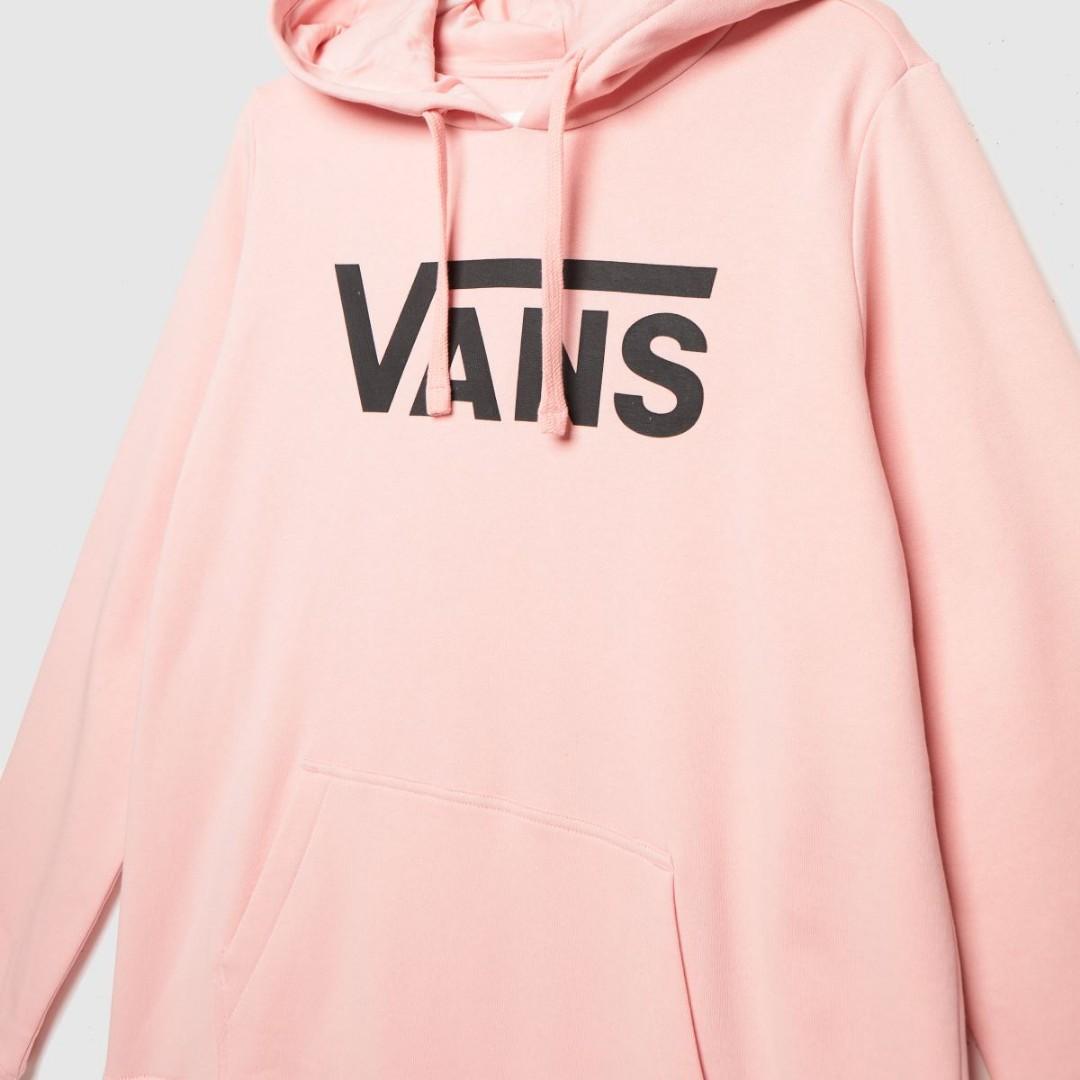 Hoodie vans baby pink, Fesyen Wanita, Pakaian Wanita, Lainnya di