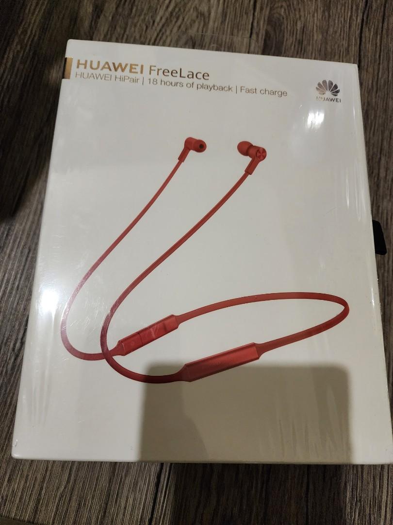 Huawei Freelance (wireless earphones) (Category: Earphones) located in Manila. Submitted by pmcloset (Listing ID 1183456294, Image 1). Description: Box opened Use once to check if working Mall price 3k+.