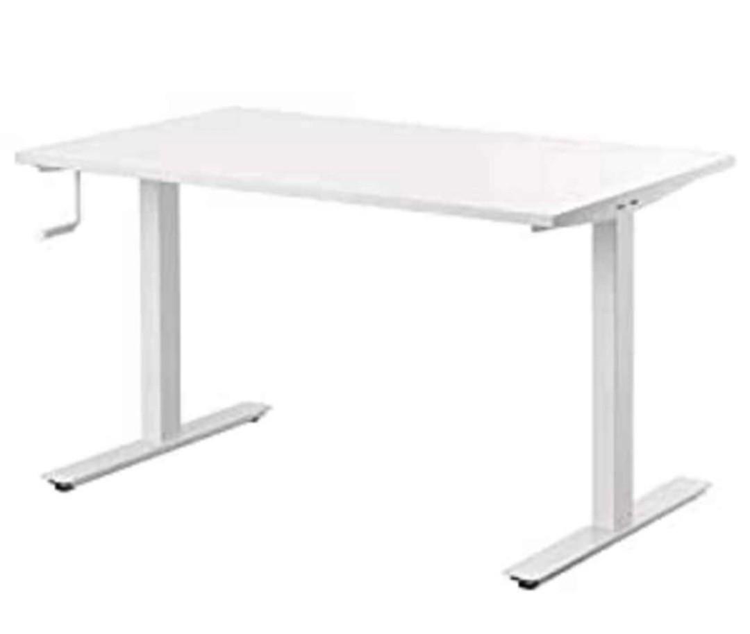 IKEA sit/stand desk, Furniture & Home Living, Furniture, Tables & Sets