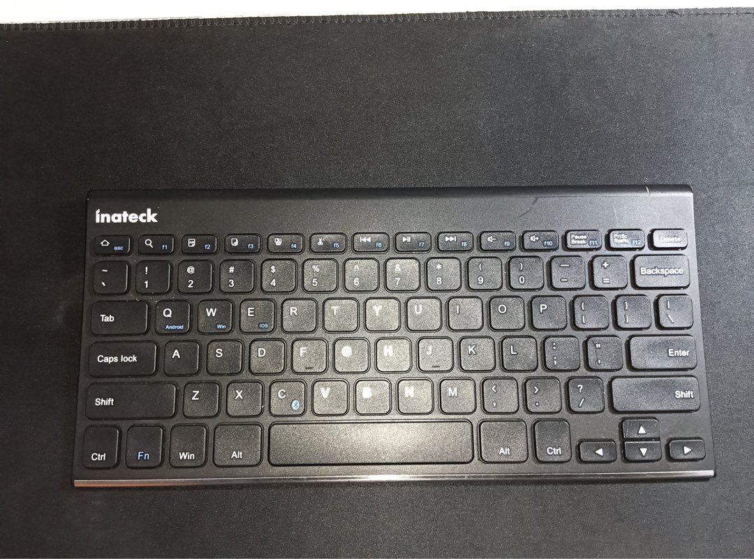Inateck Aluminum Wireless Keyboard, Computers & Tech, Parts