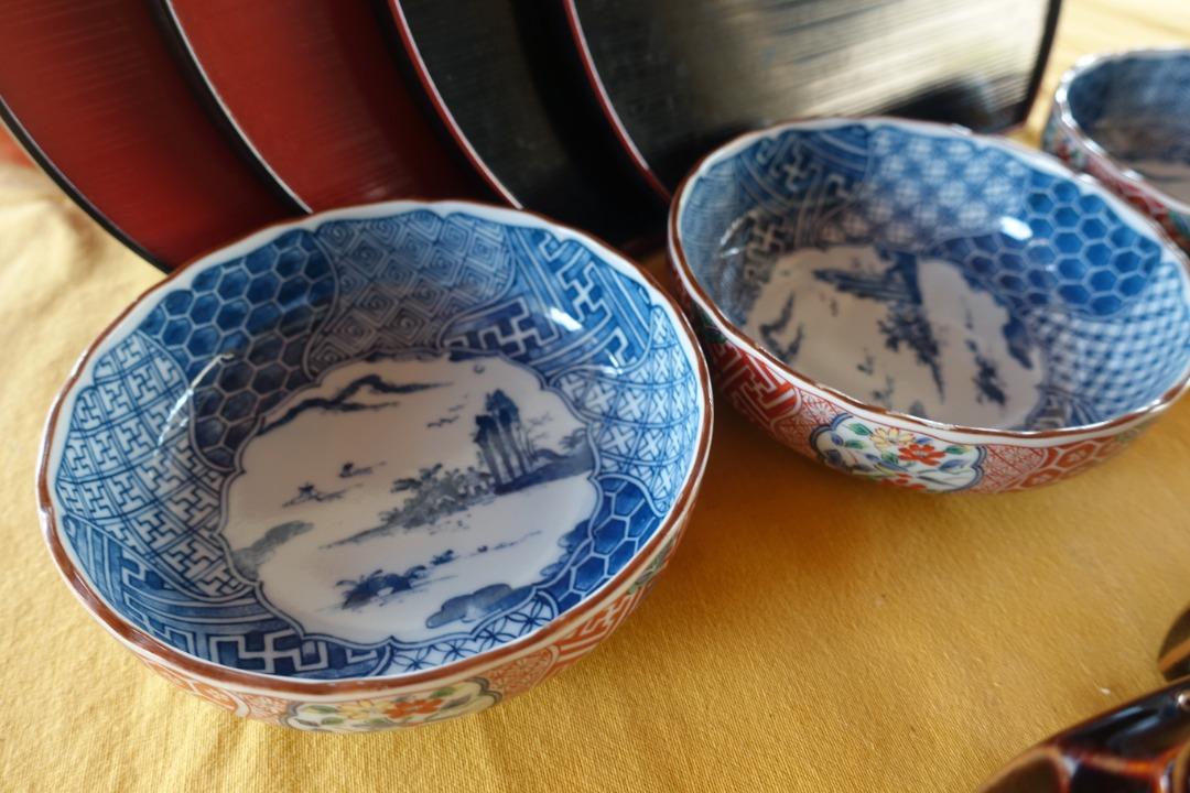 Japanese Ceramic Plate Set, Furniture & Home Living, Kitchenware
