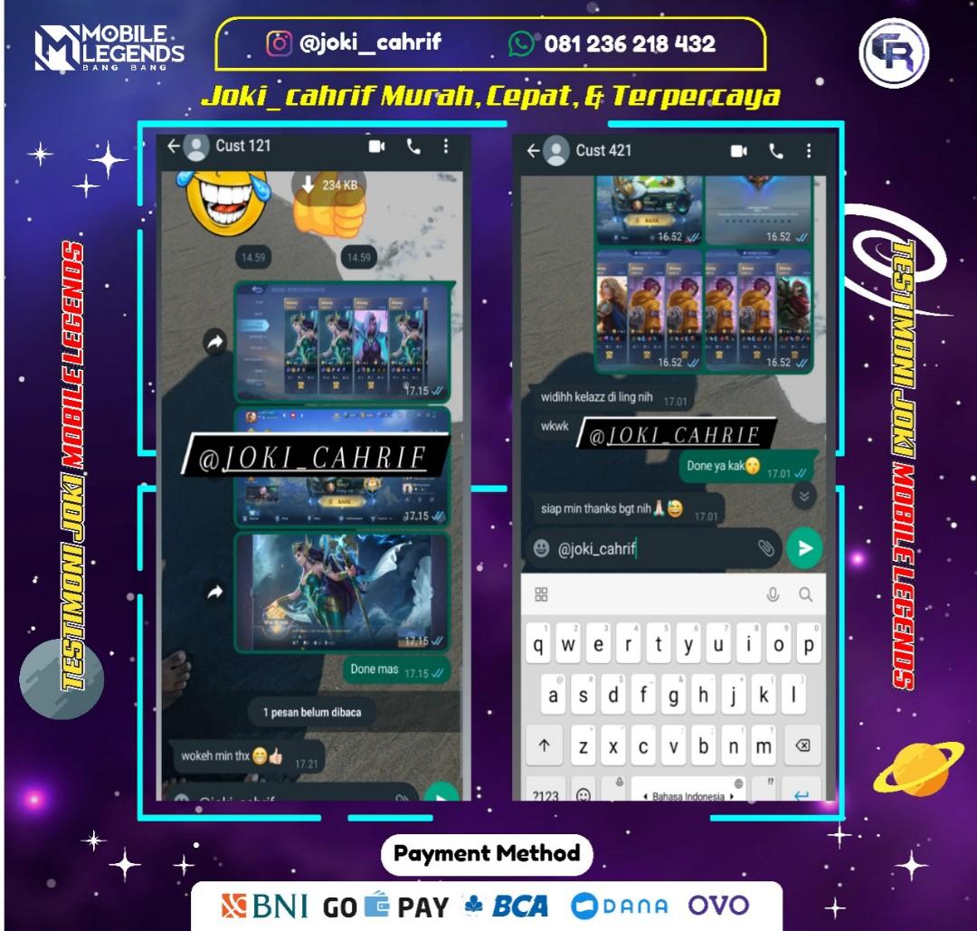 Jasa Joki MLBB TERMURAH, Video Game, Game di Carousell