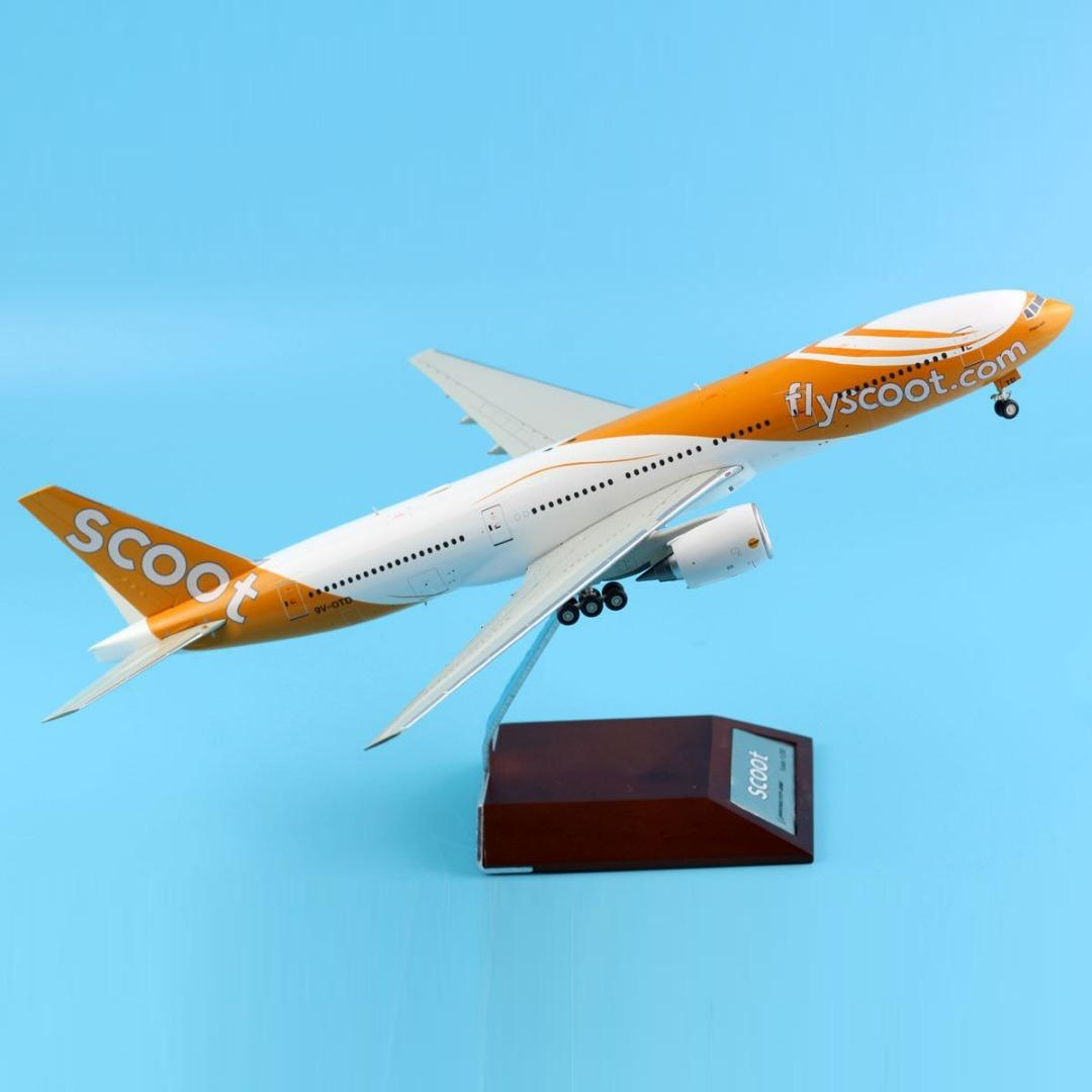 Jcwings ボーイング 777-200 N772ET エコデモンストレーター 1/200
