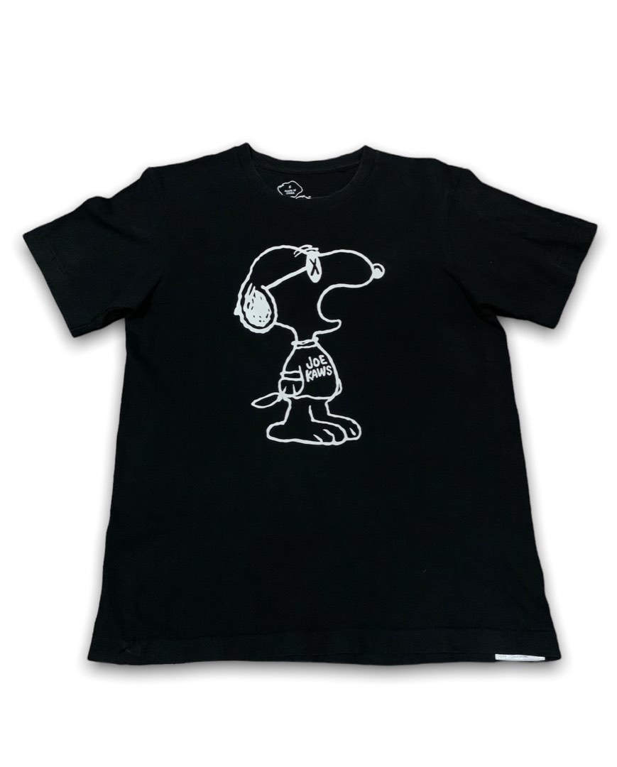 KAWS PEANUTS, Men's Fashion, Tops & Sets, Tshirts & Polo Shirts on