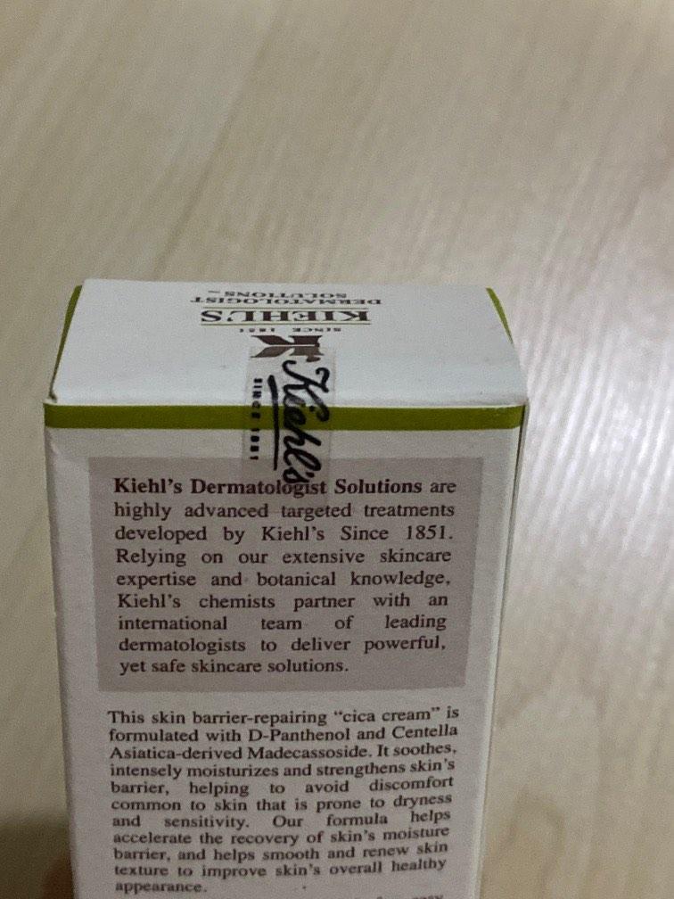 Kiehl's Dermatologist Solutions Centella Cica Cream 50ml, Beauty & Personal Care, Face, Face