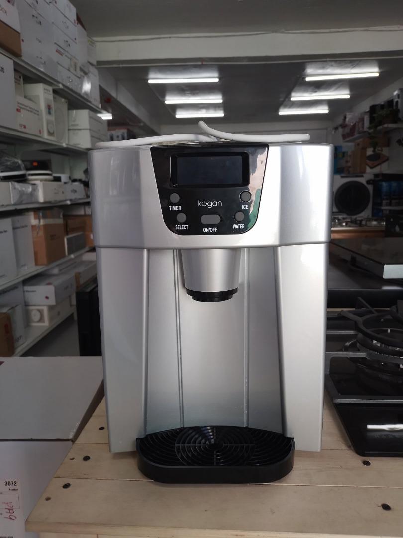 Kogan 12kg Ice Cube Maker & Water Dispenser (Stainless Steel