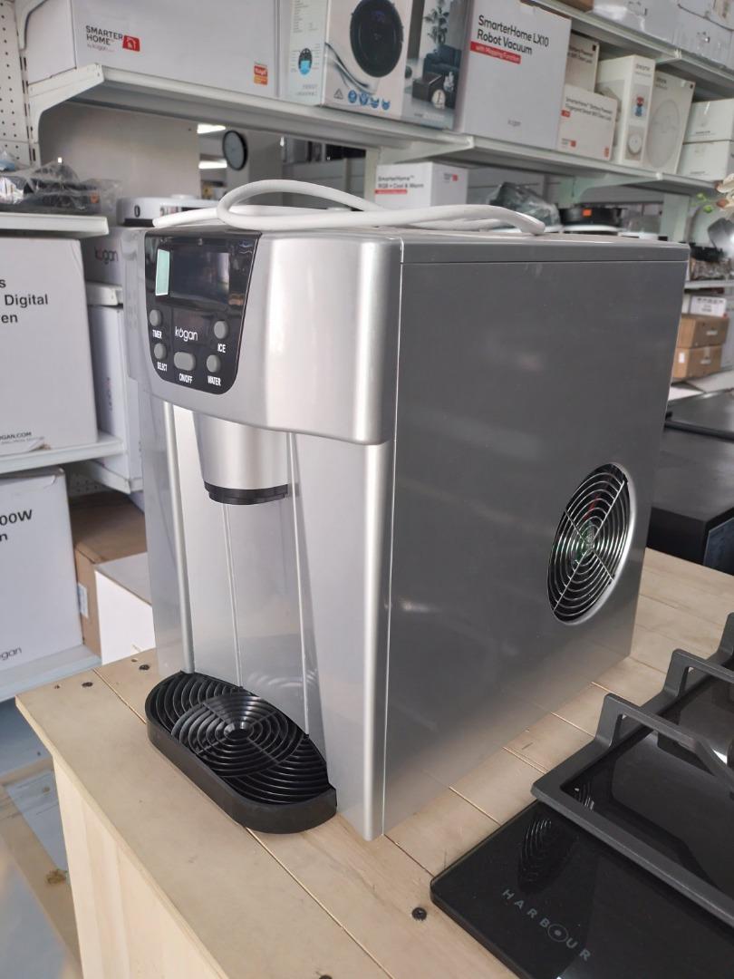 Kogan 12kg Ice Cube Maker & Water Dispenser (Stainless Steel