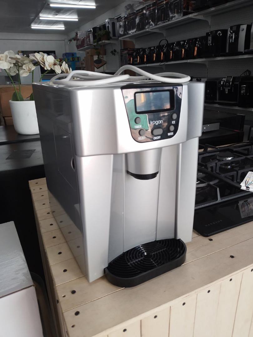 Kogan 12kg Ice Cube Maker & Water Dispenser (Stainless Steel