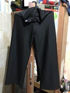 Kulot Hitam Panjang High Waist