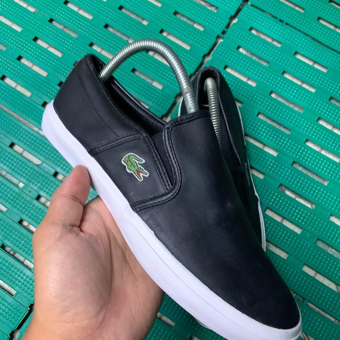 Lacoste Gazon Slip On Men s Fashion Footwear Casual shoes on Carousell