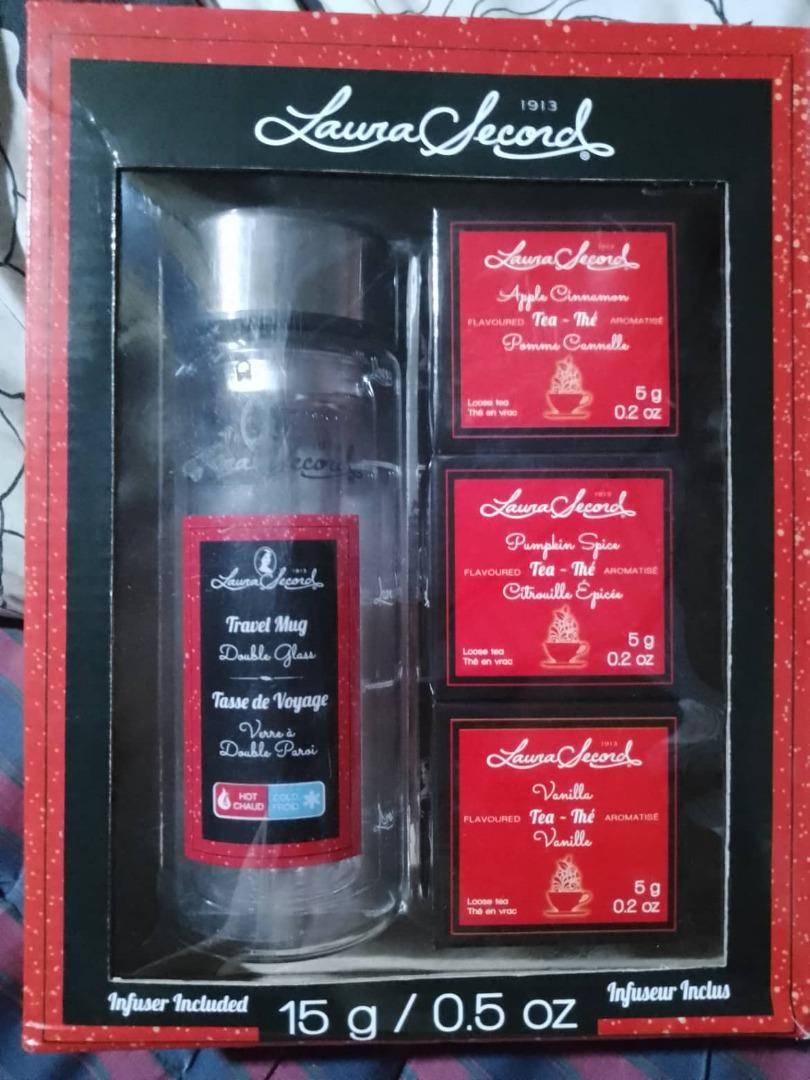 Laura Secord Tea and Mug gift set, Furniture & Home Living, Kitchenware