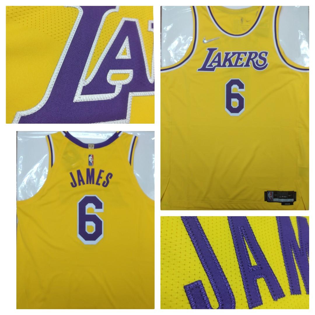 LeBron James Lakers Icon AU NBA Jersey 75 Carousell