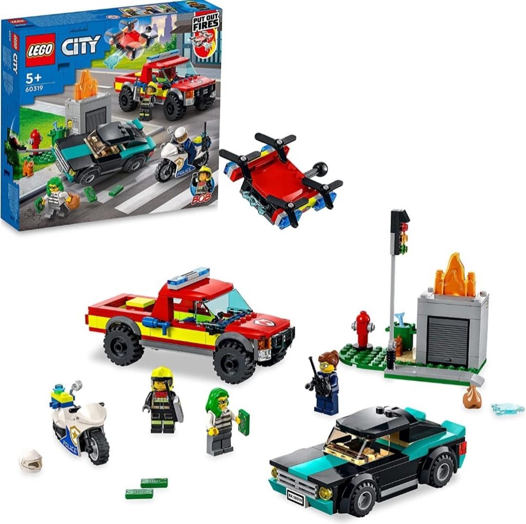 60315 60314 60230 City People Pack Space Research 60219 Construction Loader 60212 BBQ Burnout 60319 Fire rescue Police chase 60322