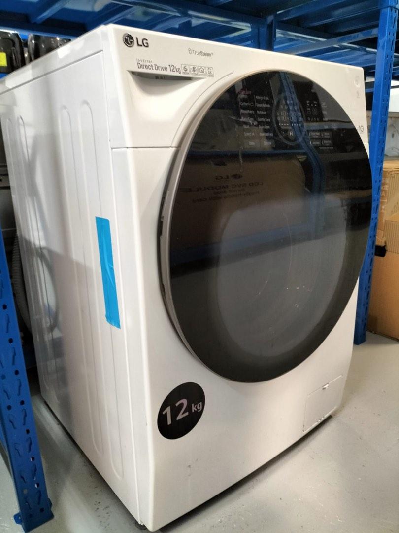 LG 12kg Inverter Direct Drive front load washer, TV & Home Appliances