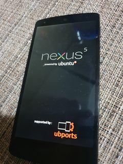 LG Nexus 5 RUNNING UBUNTU TOUCH ... Ubuntu phone