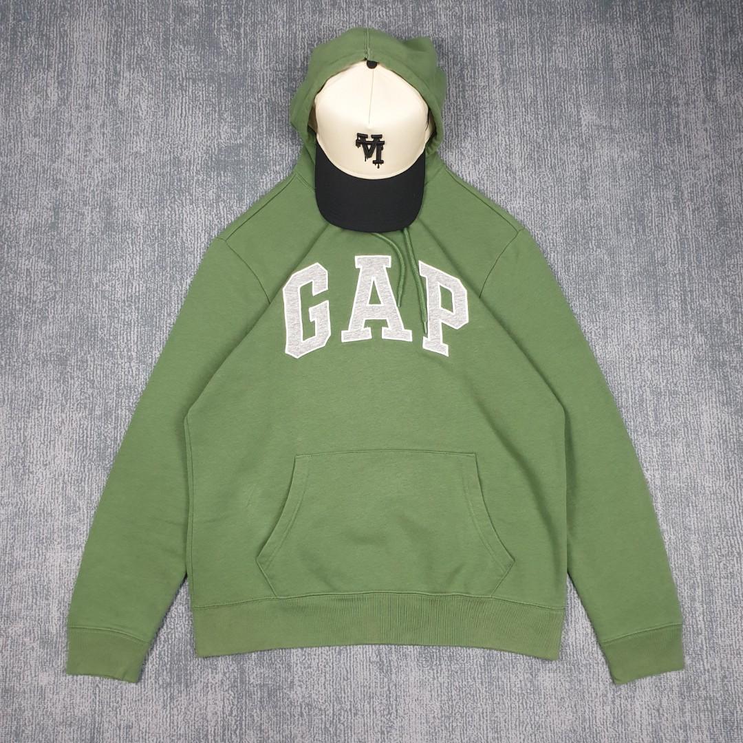 Lime green gap hoodie sales