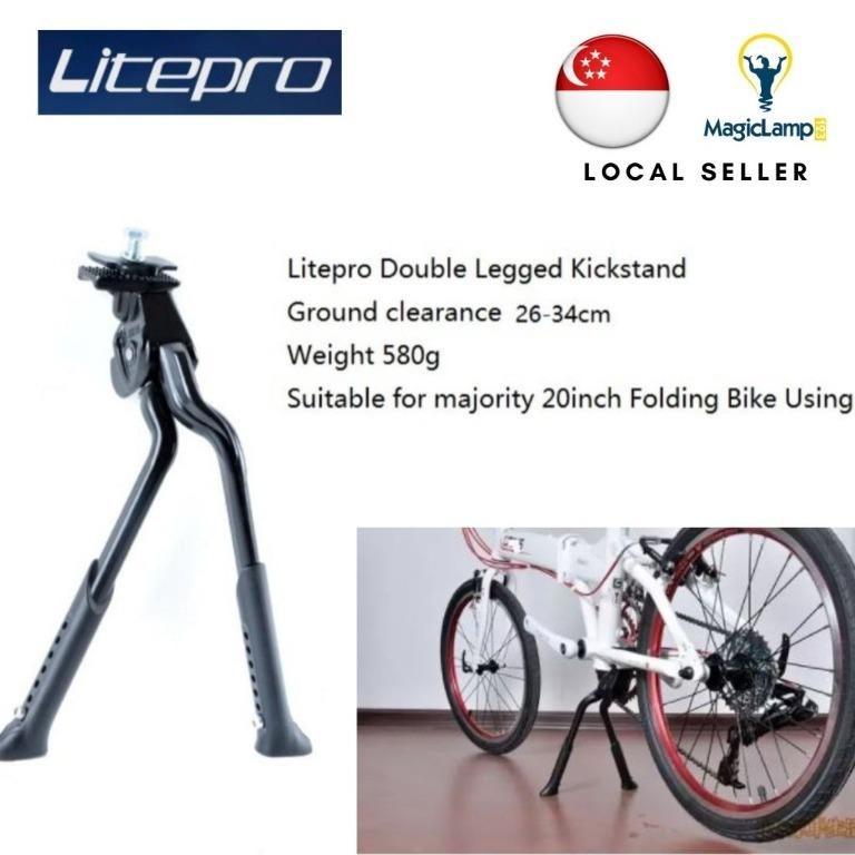 Litepro Double Leg Stand Bicycle Kickstand 16 18 20 26 27.5 Inch