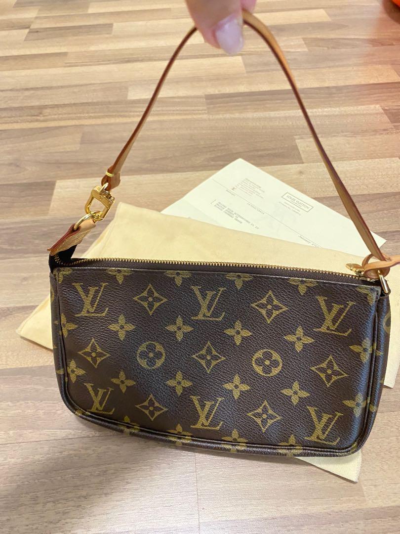 Louis Vuitton M51980 Pochette, Luxury, Bags & Wallets on Carousell