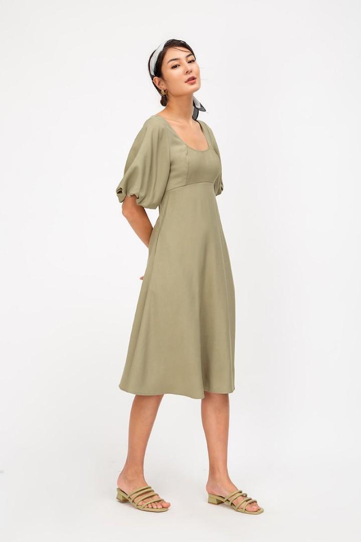 Yvette puff sleeve dress main image 1