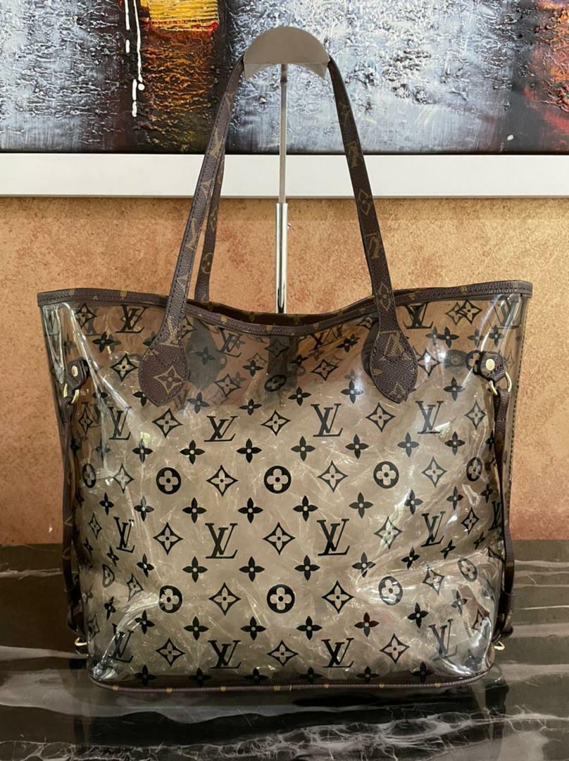 LV TRANSPARENT TOTE BAG, Women's Fashion, Bags & Wallets, Tote Bags on  Carousell