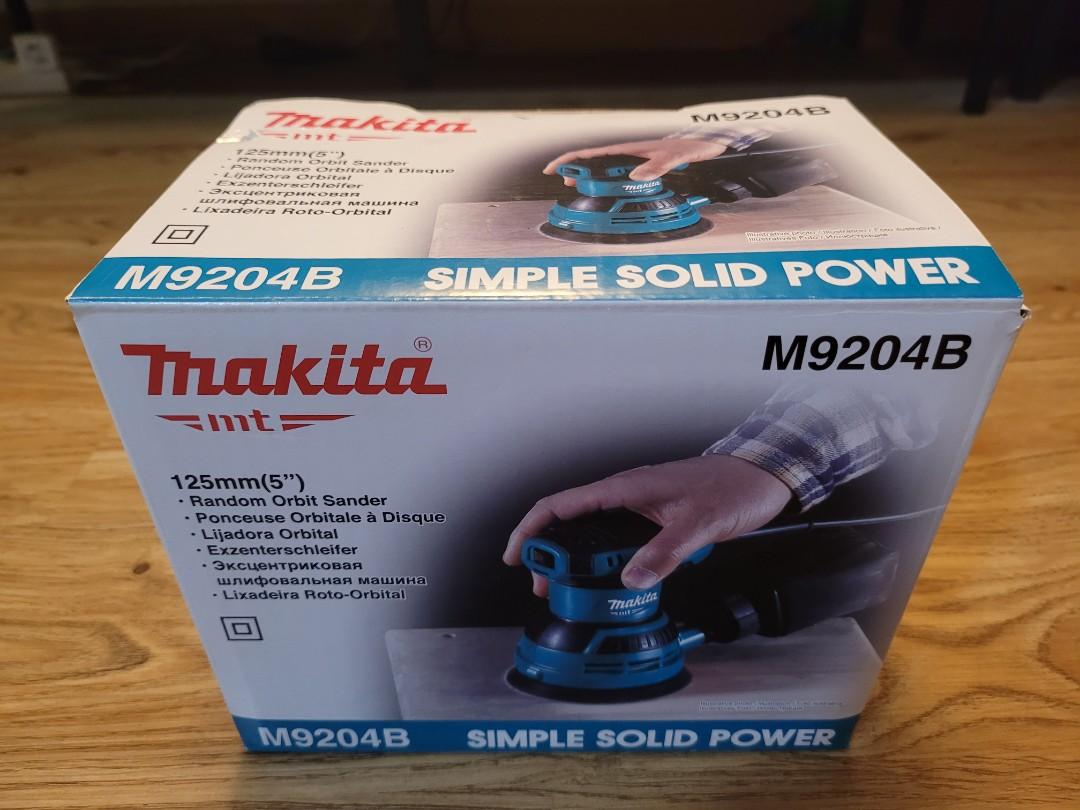 Makita random orbital sander 125mm, TV & Home Appliances, Other Home