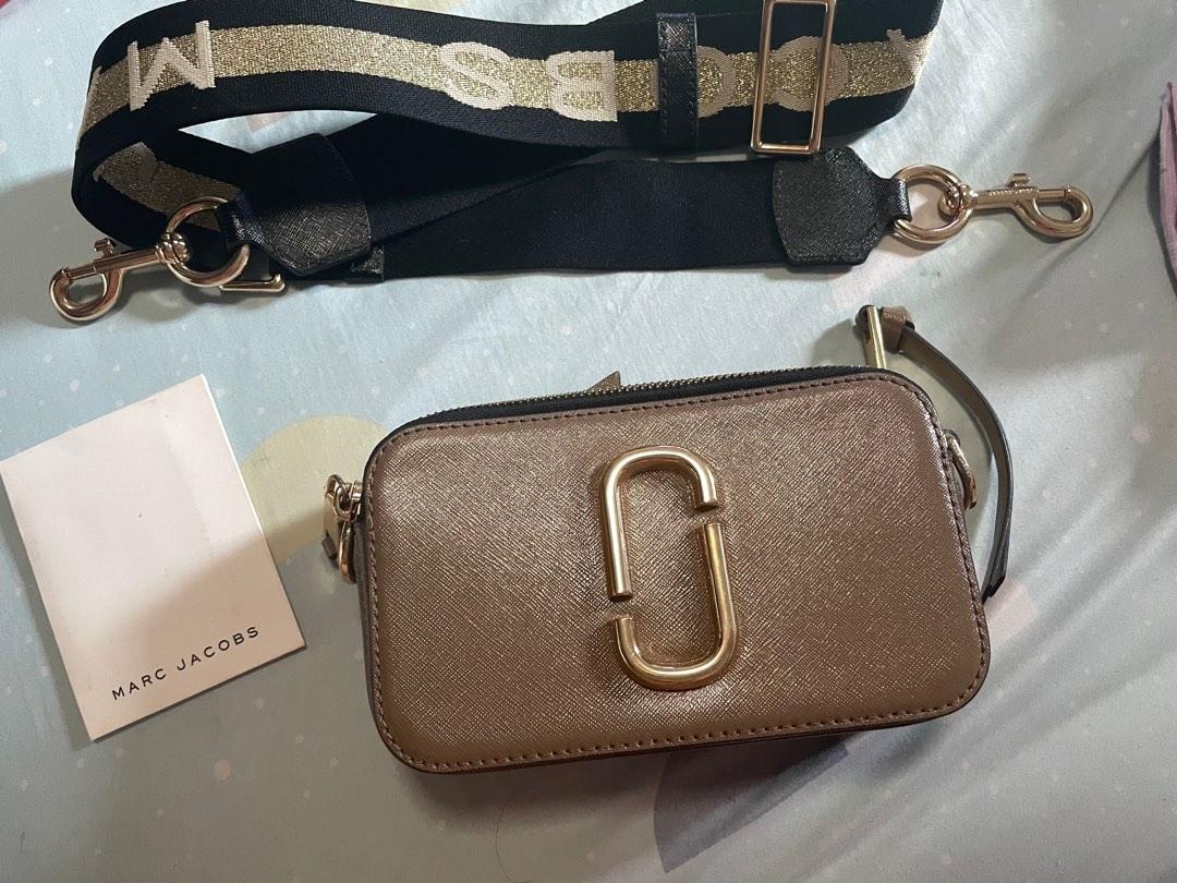 Marc jacobs cheap snapshot bag gold