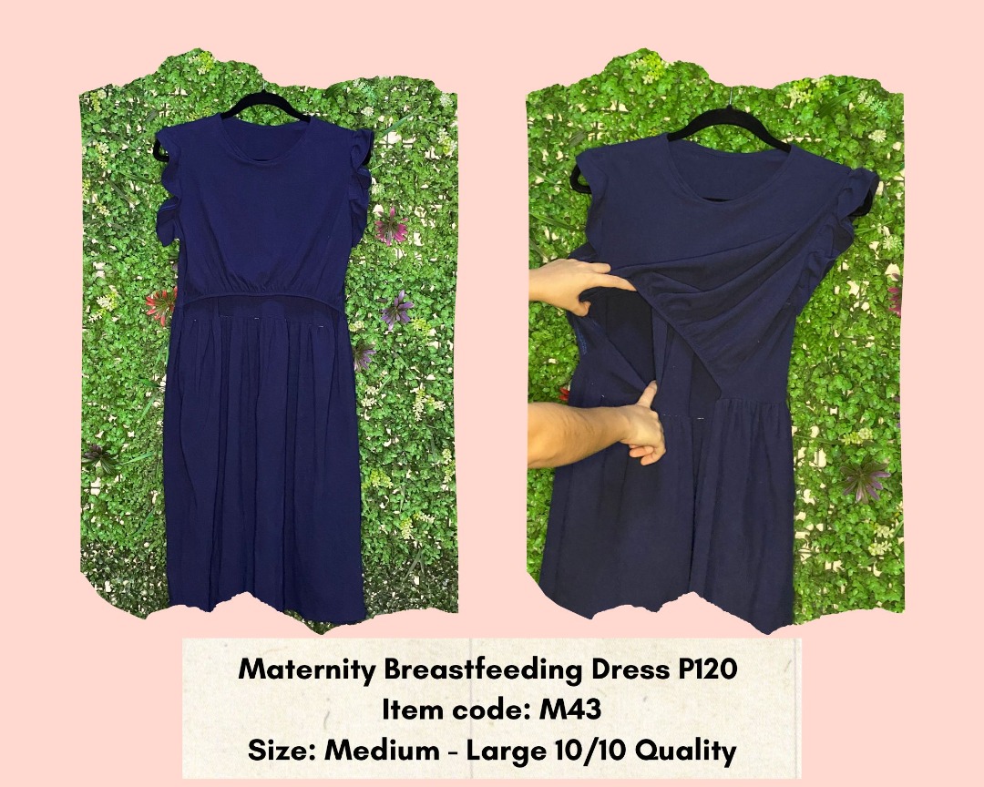 Maternity Breastfeeding Dress, Women's Fashion, Dresses & Sets, Dresses