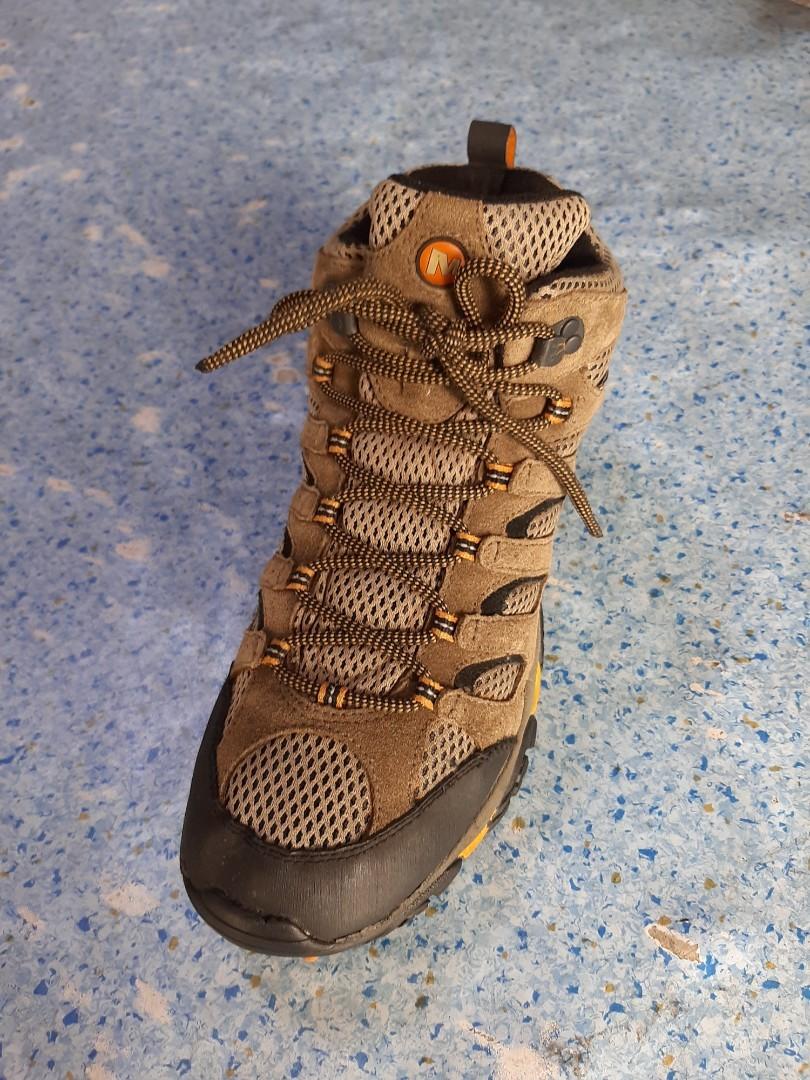Merrell Moab 2 Mid Ventilator Wide Width 11 US Men s Fashion Footwear Sneakers on Carousell