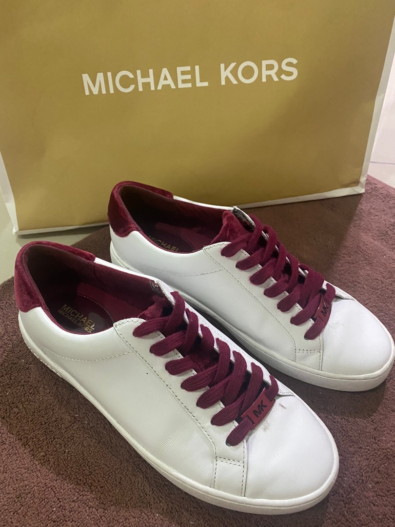 Michael kors velvet sneakers best sale