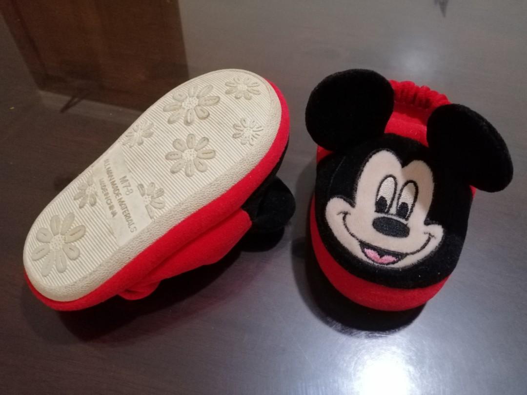 Mickey Mouse Baby shoes, Babies & Kids, Babies & Kids Fashion on Carousell