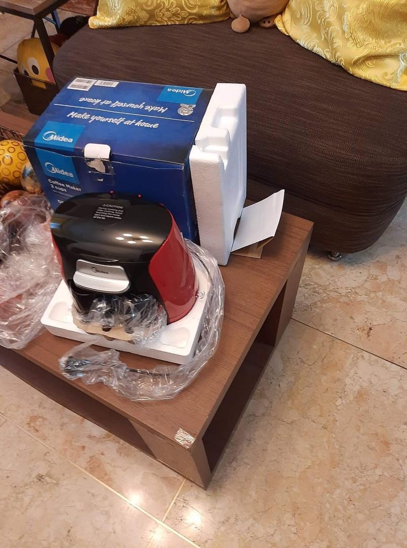 Midea coffee maker 2 cups, TV & Home Appliances, Kitchen Appliances