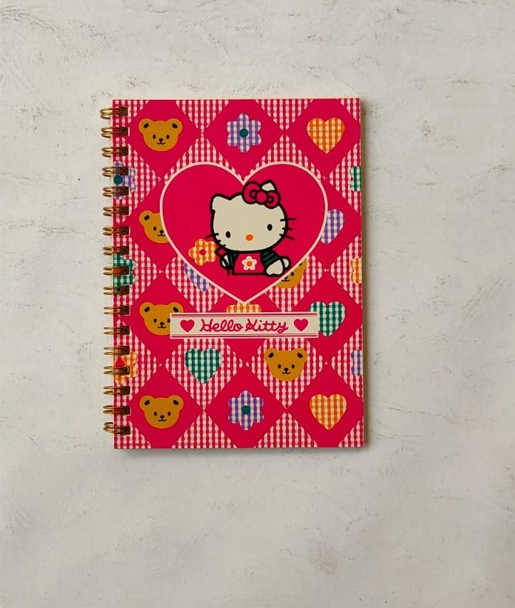 Mini notepad HELLO KITTY Sanrio collection MADE IN JAPAN, Buku & Alat