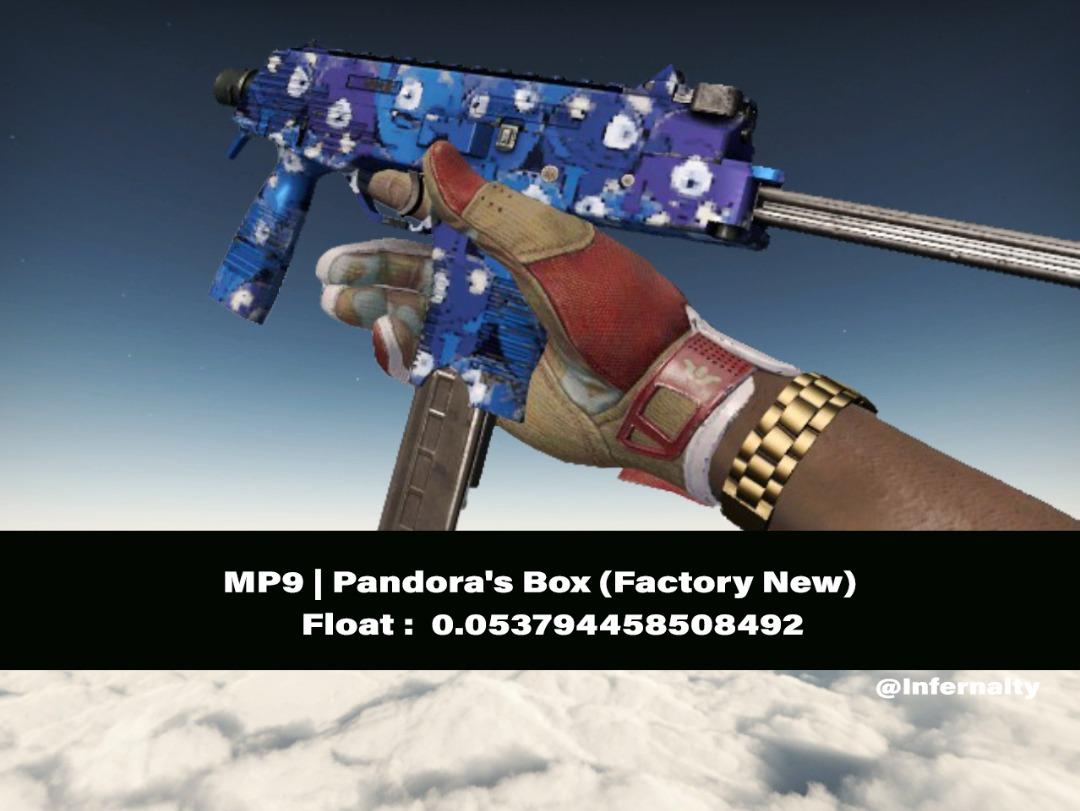 MP9 Pandora's Box FN CSGO SKINS KNIVES, Video Gaming, Gaming