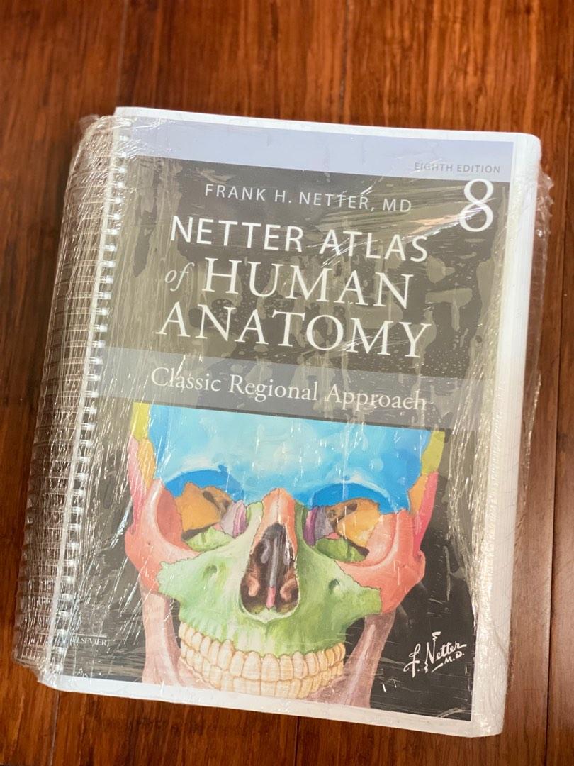 on　(8th　Netter's　Anatomy　Human　Hobbies　Books　Textbooks　Atlas　Toys,　of　Edition),　Magazines,　Carousell