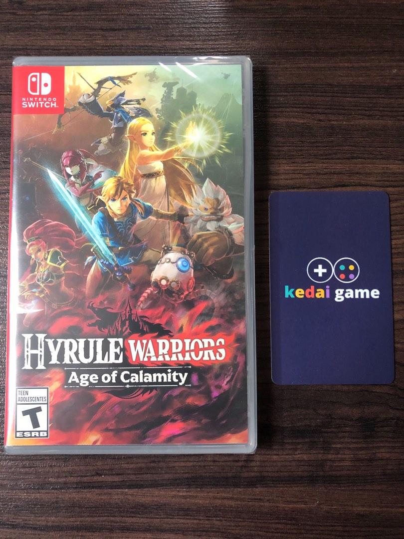 NEW Hyrule Warriors Age of Calamity Nintendo Switch Game Original Physical Cartridge Cheap Sealed